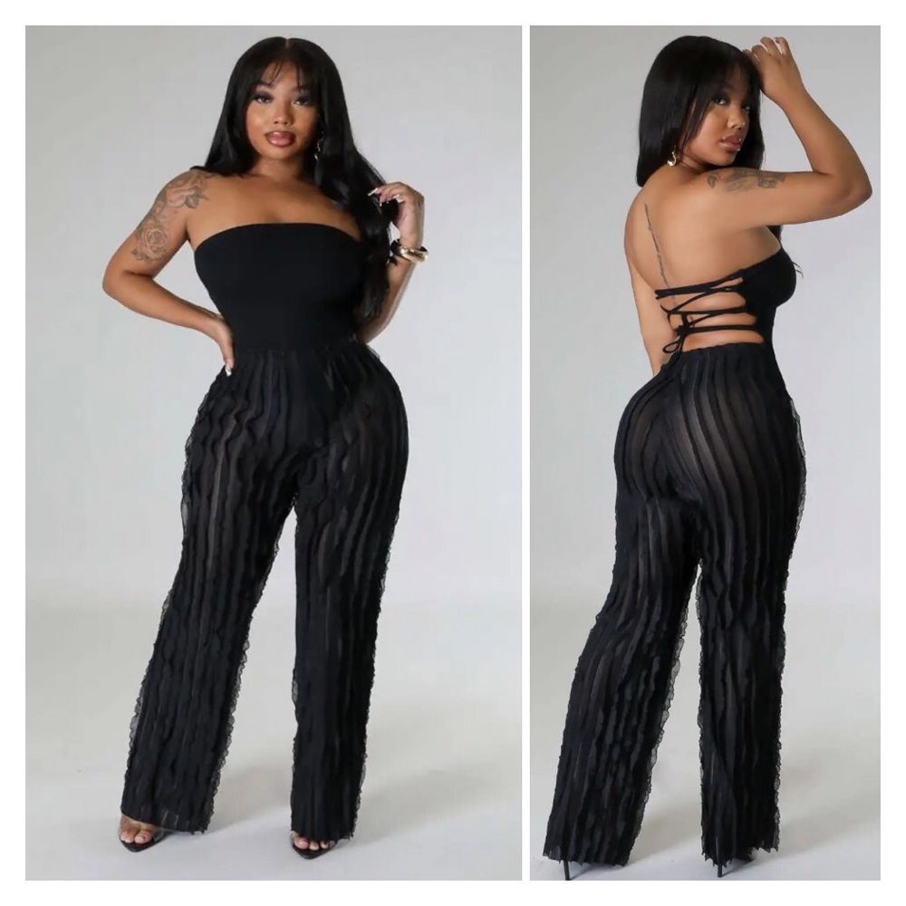 NwOt flair Ruffle Pants